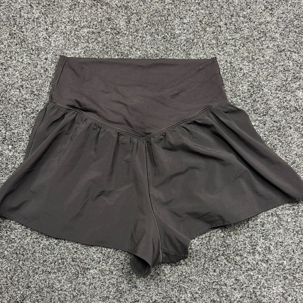 OFFLINE by Aerie Skort Womens L Black Real Me Crossover Tennis Gym Athletic